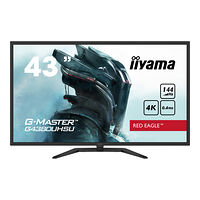 Iiyama iiyama G-MASTER Red Eagle G4380UHSU-B1 - LED-skärm - 43" - HDR