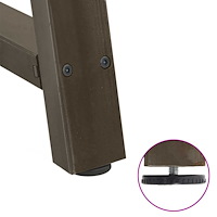 vidaXL Soffbordsben A-formade 2 st 70x(30-31) cm stål