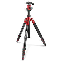 Manfrotto Stativkit Element Stor Alu Röd