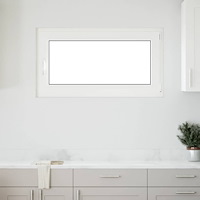 vidaXL Källarfönster RISOR 110x50 cm tilt&turn DIN höger antracit