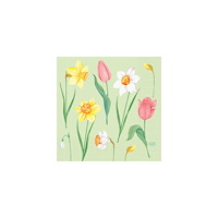 Duni Servett DUNI Melody 3-lags 33x33cm 50/fp