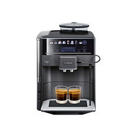 Siemens Siemens EQ.6 plus s400 TE654319RW - automatisk kaffekokare med mjölkskummare - 15 bar - safir, svart metallisk