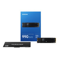 SAMSUNG Samsung 990 EVO MZ-V9E2T0BW - SSD - 2 TB - PCIe 5.0 x2 (NVMe)