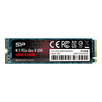 Silicon Power SILICON POWER P34A80 - SSD - 512 GB - PCIe 3.0 x4 (NVMe)