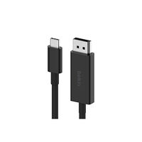 Belkin Belkin CONNECT - videoadapterkabel - 24 pin USB-C till DisplayPort - 2 m