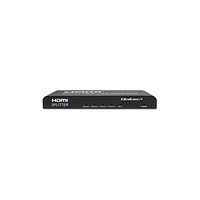 Qoltec Qoltec - video/audiosplitter - aktiv, hög stabilitet - 4 portar