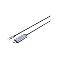 UNITEK Unitek V1423C - videoadapterkabel - 24 pin USB-C till DisplayPort - 1.8 m