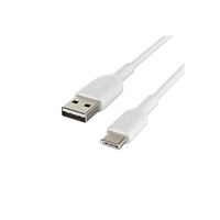 Belkin Belkin BoostCharge - USB typ C-kabel - 24 pin USB-C till USB - 3 m