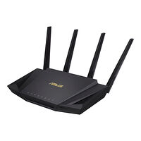 ASUS ASUS RT-AX58U - trådlös router - Wi-Fi 6 - skrivbordsmodell