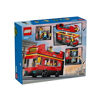LEGO LEGO City 60407 - Röd dubbeldeckare sightseeing buss - byggsats