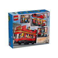 LEGO LEGO City 60407 - Röd dubbeldeckare sightseeing buss - byggsats