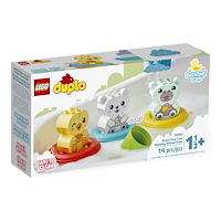 LEGO LEGO DUPLO 10965 - badkarskul: flytande djurtåg - byggsats