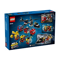 LEGO LEGO City 60462 - Helikopter, brandbil & ubåt remix - byggsats