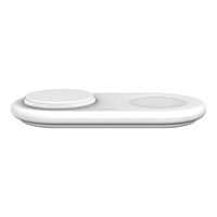 Belkin Belkin BoostCharge Pro 2-in-1 trådlös laddningsplatta - magnetisk - + växelströmsadapter - 15 Watt
