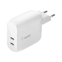 Belkin Belkin BoostCharge strömadapter - 2 x USB-C - 40 Watt