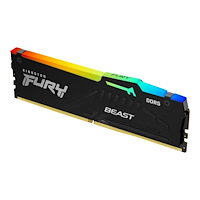 Kingston Kingston FURY Beast RGB - DDR5 - sats - 64 GB: 2 x 32 GB - DIMM 288-pin / PC5-48000 - ej buffrad