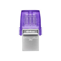 Kingston Kingston DataTraveler microDuo 3C - USB flash-enhet - 64 GB