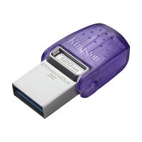 Kingston Kingston DataTraveler microDuo 3C - USB flash-enhet - 128 GB