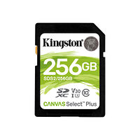 Kingston Kingston Canvas Select Plus - flash-minneskort - 256 GB - SDXC UHS-I