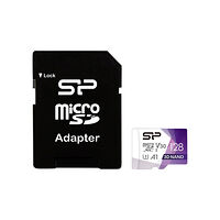 Silicon Power SILICON POWER Superior Pro - flash-minneskort - 128 GB - mikroSDXC UHS-I