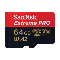 SANDISK SanDisk Extreme Pro - flash-minneskort - 64 GB - mikroSDXC UHS-I