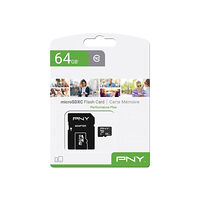 PNY Technologies PNY Performance Plus - flash-minneskort - 64 GB - microSDXC