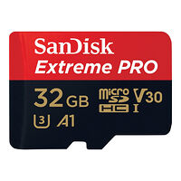 SANDISK SanDisk Extreme Pro - flash-minneskort - 32 GB - microSDHC UHS-I