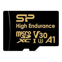Silicon Power SILICON POWER Golden Series - High Endurance - flash-minneskort - 256 GB - microSDXC UHS-I U3