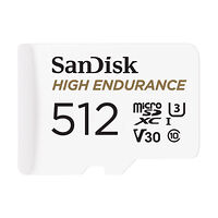 SANDISK SanDisk High Endurance - flash-minneskort - 512 GB - mikroSDXC UHS-I