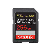 SANDISK SanDisk Extreme Pro - flash-minneskort - 256 GB - SDXC UHS-II