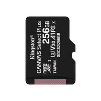 Kingston Kingston Canvas Select Plus - flash-minneskort - 256 GB - mikroSDXC UHS-I