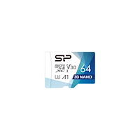 Silicon Power SILICON POWER Superior Pro microSDXC_Colorful - flash-minneskort - 64 GB - mikroSDXC UHS-I