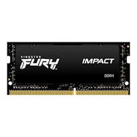 Kingston Kingston FURY Impact - DDR4 - sats - 64 GB: 2 x 32 GB - SO DIMM 260-pin / PC4-25600 - ej buffrad