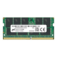 MICRON Micron - DDR4 - modul - 32 GB - SO DIMM 260-pin - 3200 MHz / PC4-25600 - ej buffrad
