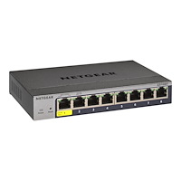 Netgear NETGEAR Smart GS108Tv3 - switch - 8 portar - smart