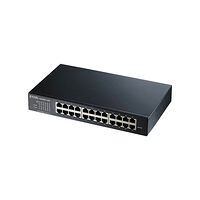 ZyXEL Zyxel GS1900 Series GS1900-24E - switch - 24 portar - smart - rackmonterbar