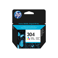 Hewlett-Packard HP 304 - färg (cyan, magenta, gul) - original - bläckpatron