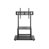 Manhattan Manhattan TV & Monitor Mount, Trolley Stand, 1 screen, Screen Sizes: 37-100", Black, VESA 200x200 to 800x600mm, Max 150k...