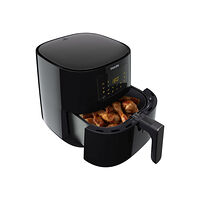 Philips Philips Essential HD9280 Airfryer XL - varmluftsfritös - mörkt silver/svart