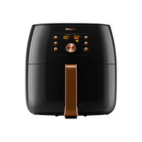 Philips Philips Premium Collection HD9867 Airfryer XXL - varmluftsfritös - djup svart/koppar