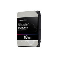 Western Digital WD Ultrastar DC HC555 - hårddisk - datacenter - 18 TB - SATA 6Gb/s