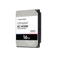 Western Digital WD Ultrastar DC HC550 WUH721816AL5204 - hårddisk - 16 TB - SAS 12Gb/s