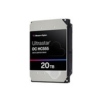 Western Digital WD Ultrastar DC HC555 - hårddisk - datacenter - 20 TB - SATA 6Gb/s