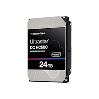 Western Digital WD Ultrastar DC HC580 WUH722424AL5204 - hårddisk - datacenter - 24 TB - SAS 12Gb/s