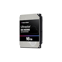 Western Digital WD Ultrastar DC HC555 - hårddisk - datacenter - 16 TB - SATA 6Gb/s