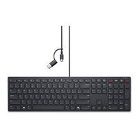 DELL Dell Wired Collaboration Keyboard KB525C - tangentbord - QWERTY - USA, internationellt - svart Inmatningsenhet