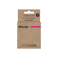 ACTIS Actis standard KB-1000M - magenta - kompatibel - bläckpatron (alternativ för: Brother LC1000m, Brother LC970M)