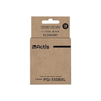 ACTIS Actis standard KC-550BK - Ekonomi - svart - kompatibel - bläckpatron (alternativ för: Canon PGI-550BK, Canon PGI-550BK X...