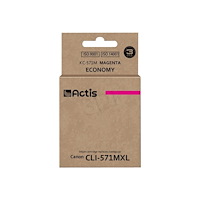 ACTIS Actis standard KC-571M - magenta - kompatibel - bläckpatron (alternativ för: Canon CLI-571M, Canon CLI-571MXL)