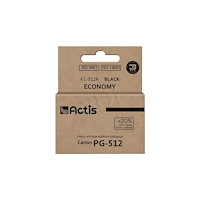 ACTIS Actis standard KC-512R - svart - kompatibel - återanvänd - bläckpatron (alternativ för: Canon PG-512)